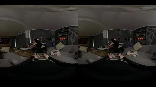 Halloween Threesome with Her Best Friend and a Vampire