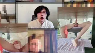 I secretly masturbated during a video conference and couldn’t help but get climaxed and laughed at