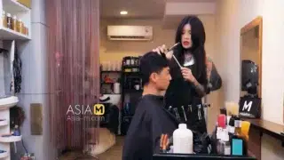 ModelMedia Asia-Barber Shop Bold Sex-Ai Qiu-MDWP-0004-Best Original Asia Porn Video