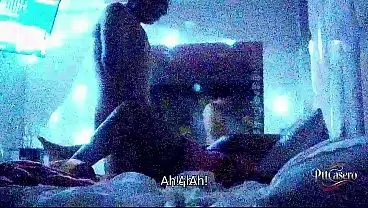 Momento en que me vengo encima de la negrita