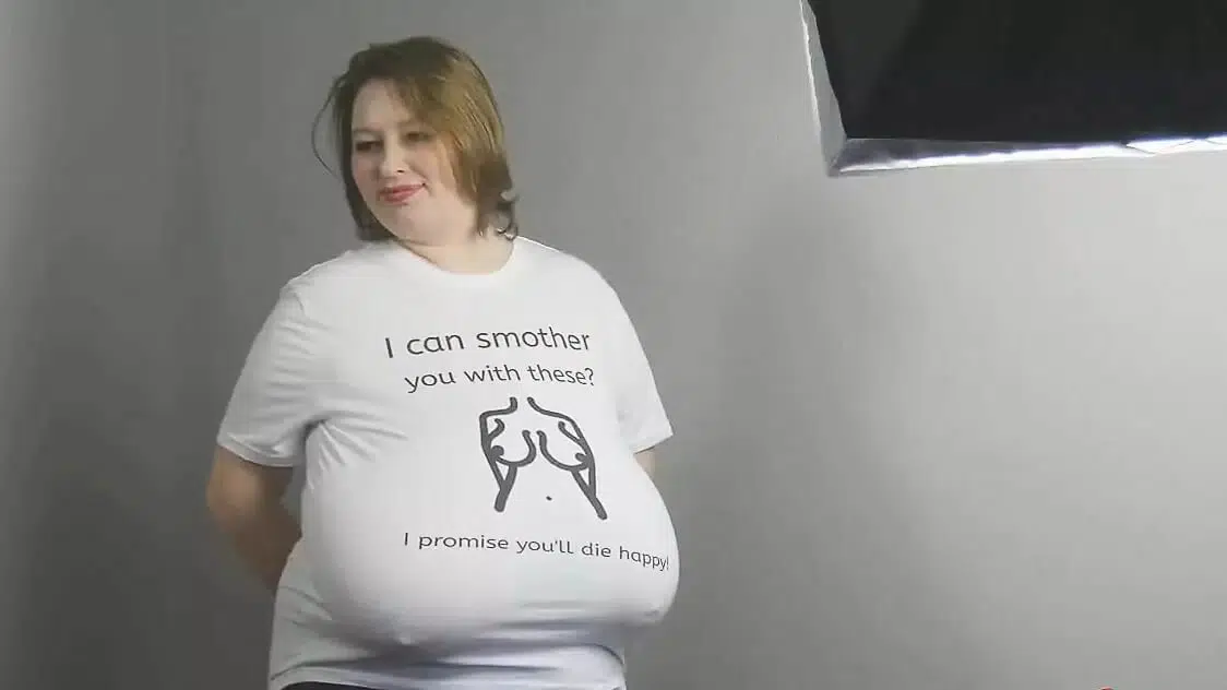 my tits are always getting bigger