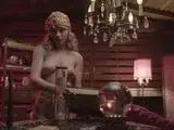 Nude Teen fortune teller showing future