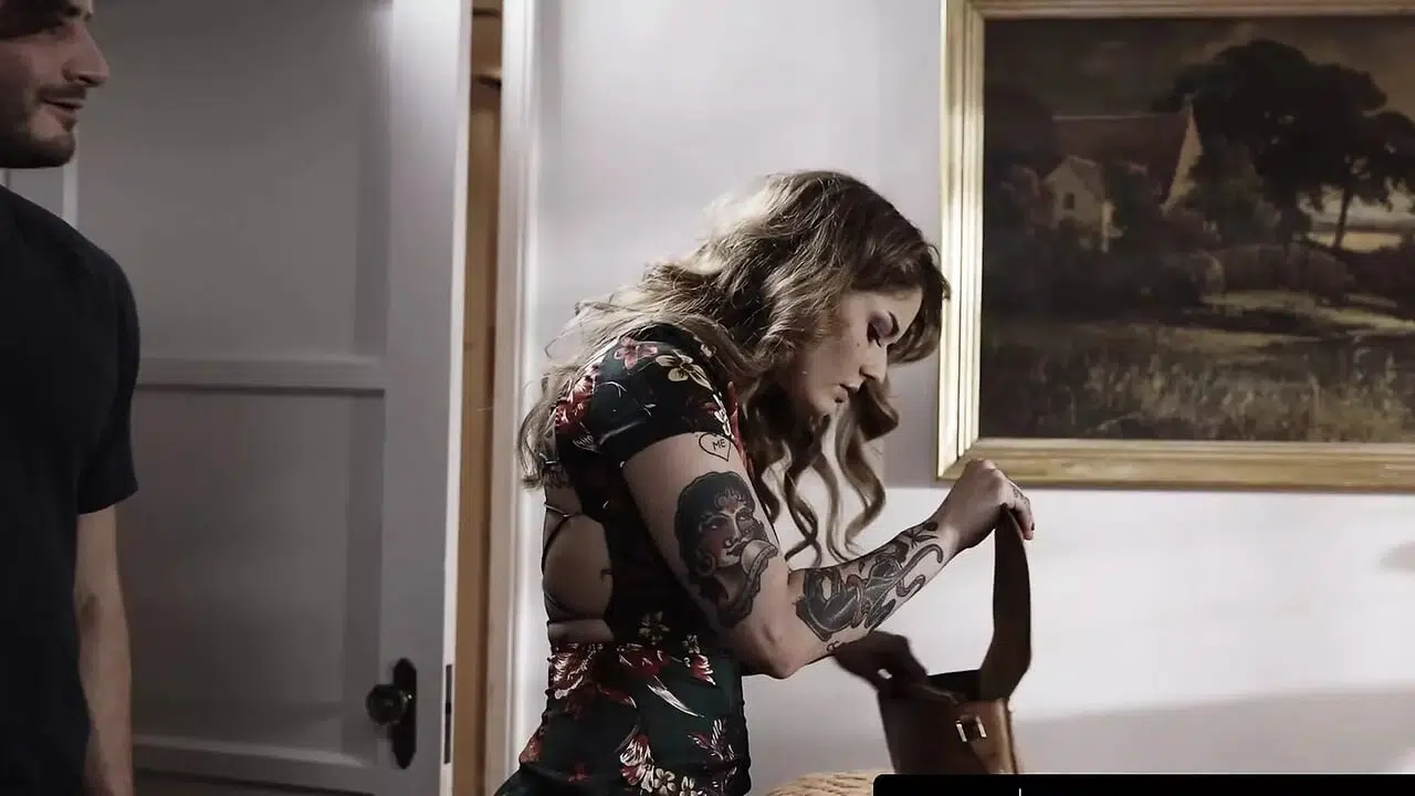 PURE TABOO Tattooed Babe Vanessa Vega Represses Guilty Conscience With EXTREME ROUGH SEX!