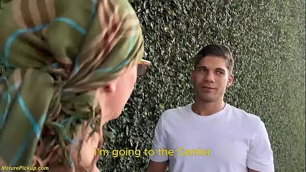 small ass mature picked up for rough anal in the bus