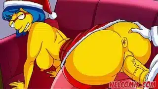 The mysterious Santa Claus! The Simptoons Porn