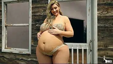 Two Hot Pawgs Black Bred and Impregnated