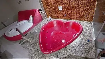 Underwater clothed sex, cumming in underwear titjob.