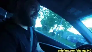 We Fucked on the side of the Road and Almost got caught