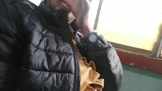 A Beautiful and Hot Masturbation While I Ride to a Train Moan Badly And Had Huge Cock Cum And Eat