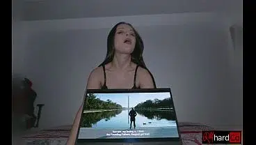 Amateur Brunette Handjob Cumshot POV – Stop It, I’ve Got Something Better For You To Watch!