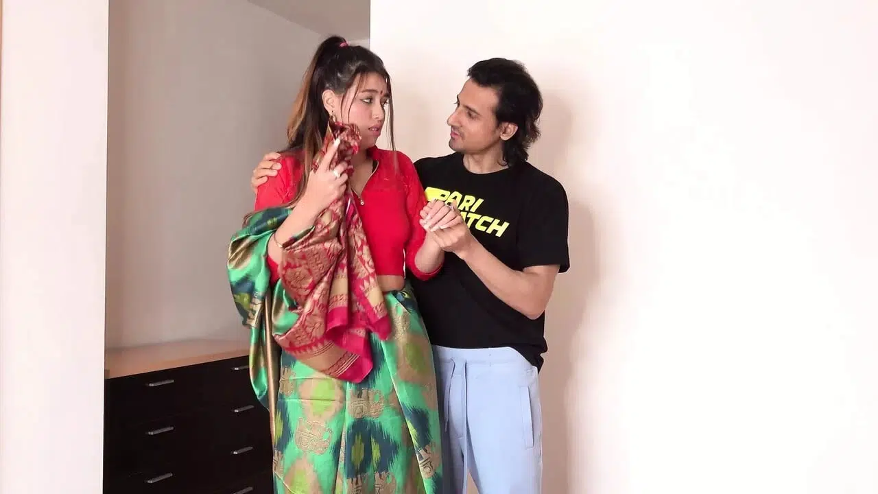 Beautiful Big Ass Indian Teen Maid girl in Saree fucked by her Saheb