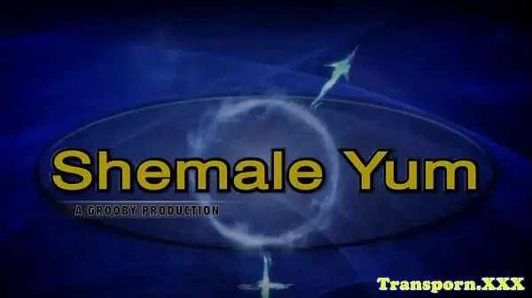 Beautiful busy shemale jerks and shows ass