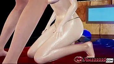 Big Tits Anime Girl Hitomi in Bikini 3D Animation – Frenulum Licking Service with Close-Up Views, Intense Handjob for Big Dick While Sitting on Sofa, and Glory Hole Mouth Fuck Leading to Cumshot – Rule34 Hentai