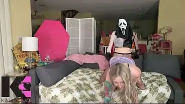 Buffy Gilmore & Ghostface Pt 2: Strap-On Thrusting Tight Pussy