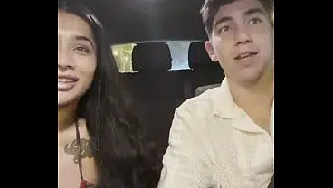 Follando dentro del coche en el parking del supermercado casi nos pillan- Yasmina khan