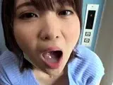 Great close up in japanese teen blowjob pov