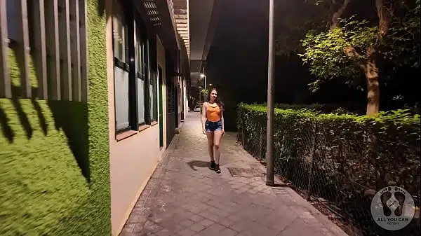 HALLOWEEN INNOCENT LATINA CAUGHT FOR ORAL SEX PUSSY PLAYING