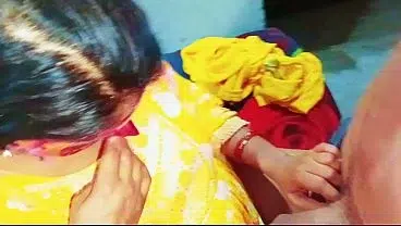 Indian bhabhi tight pussy fucking spoon position with clear Hindi voice moaning