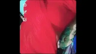 Indian Gay Crossdresser xxx in Red Saree fingering in his ass 🥵