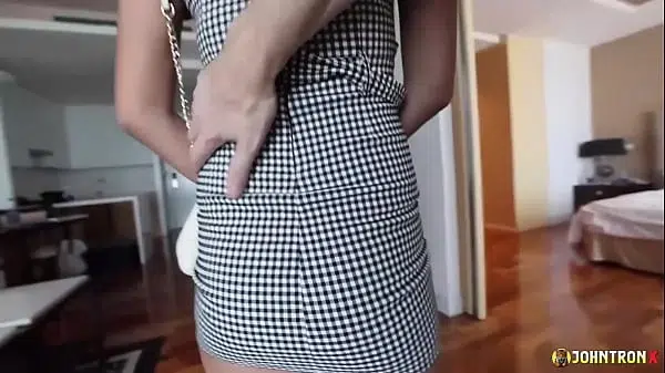 JohnTronX – Amateur Thai babe loves hardcore sex and creampie with me in POV