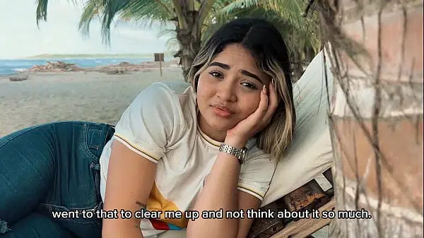 Me dejo follar por un desconocido en una cabaña frente al mar