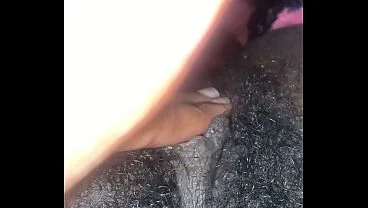 my hairy pretty pussy cumming