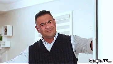 My new shemale babysitter is hot as fuck