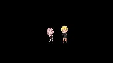 Naruto y Sakura (Animacion Angelyeah en 4K)