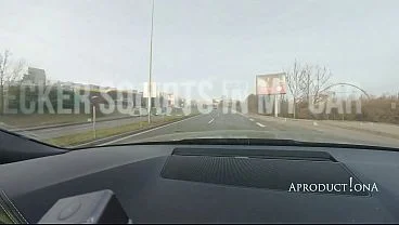 Nela Decker squirts in my Car