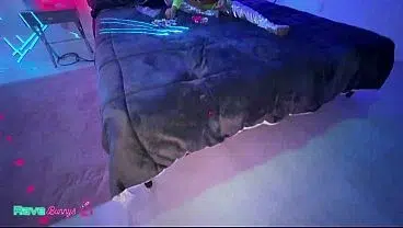 Neon Rave Beauty Armani Steals The Night In A Wild Backstage Quickie!