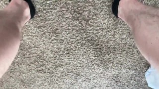 Post Masturbation Creamy Load Oozes from Uncut Dick