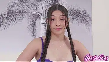 Pretty Madison Wilde Gives A BJ And FJ To Kai And Mike Long Hot Dicks!