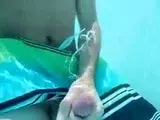 Public Pool Masturbation Caught on Tape