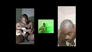 Relaxing my genitals while eating green looking and sounding snacks before masturbating genitals for free