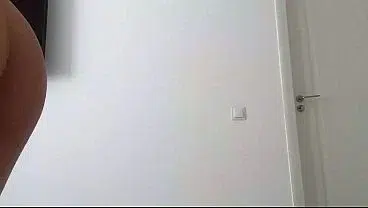 Sexy brunette try on haul bikini