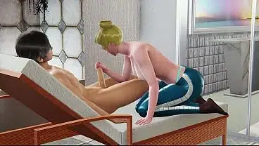 Sexy Helena with Big Tits and Ass in 3D Animation – Hot Handjob for Big Dick on Bed, Intense Wet Big Tits Titfuck with Moans, and Undertable Mouth Fuck Finished with Cum in Mouth – Rule34 Hentai