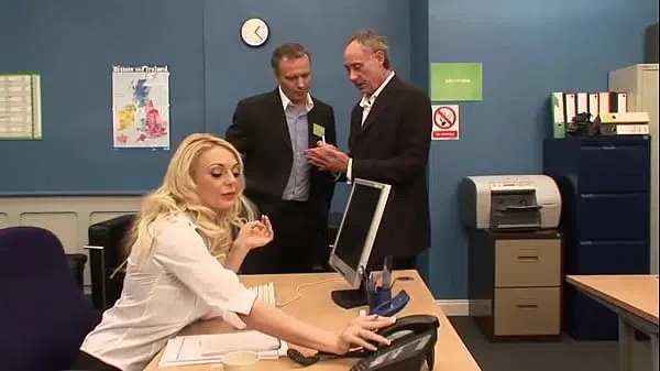 Stacey And Syren Wear Lingerie To Their Interviews And Get Fucked Hard