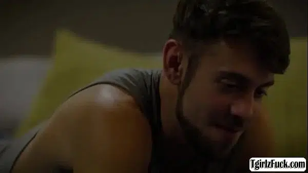 Stepbro bangs her horny blonde ts stepsis