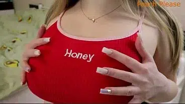 Stepsister’s big natural perfect tits were beautifully covered in cum!