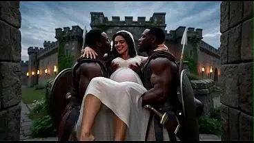 WOW (( ” I am the ” SLUTTY BRIDE ” of all BBC ” I’m getting GAPED wide open ” I LOVE! )) HOT WIFE BBC MOSNTER BLACK BIG COCK INTERRACIAL FUCK ASS ANAL HARD BIG PUSSY BIG DICK 3D AMAZING [AI Generated]