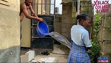 (XHAF) A SCHOOL GIRL ABANDONED SCHOOL TO GET FUCKED OUTSIDE BECAUSE HER UNIFORM WAS WET