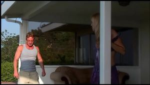 Passionate brunette fucks with a friend and gives him a gorgeous blowjob