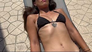 Spanish girl Nuria Milan loves rimming and wild anal sex with a Big Cock