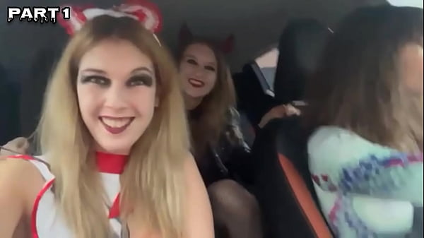 Avec mes copines Coquette et Lyna Jade, on tombe en panne en allant à une …