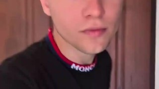 Blond Balkan Boy Toyed and Tamed by Bisexual Tops