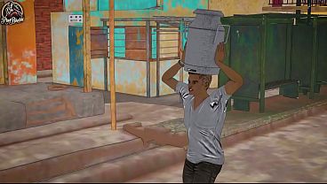 Busty Desi Bhabhi Takes Both Cocks – Milkman and Landlord Wild Hindi Urdu Sex