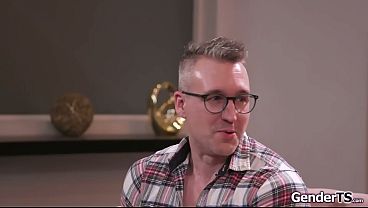 Busty tgirl anal fucks guy ifo his wife