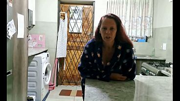 Cheating wife tricks neighbour to fuck and dominate her!