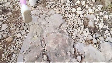 ”Fuck fuck car…in the Mountains !!!” ( hard version for FREE! ) with the incrédible Kat Loba (crazy tatoo girl !)