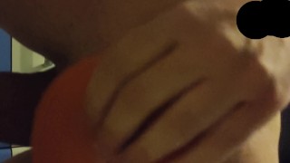 Full 16 inch anal plug in my ass